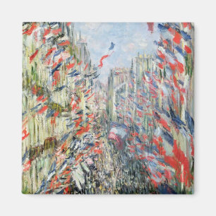 Íman Claude Monet   a rua Montorgueil, Paris