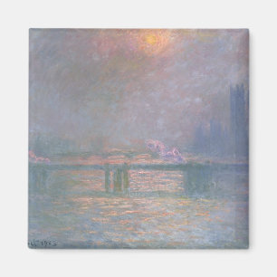 Íman Claude Monet   a Tamisa com cruz de Charing