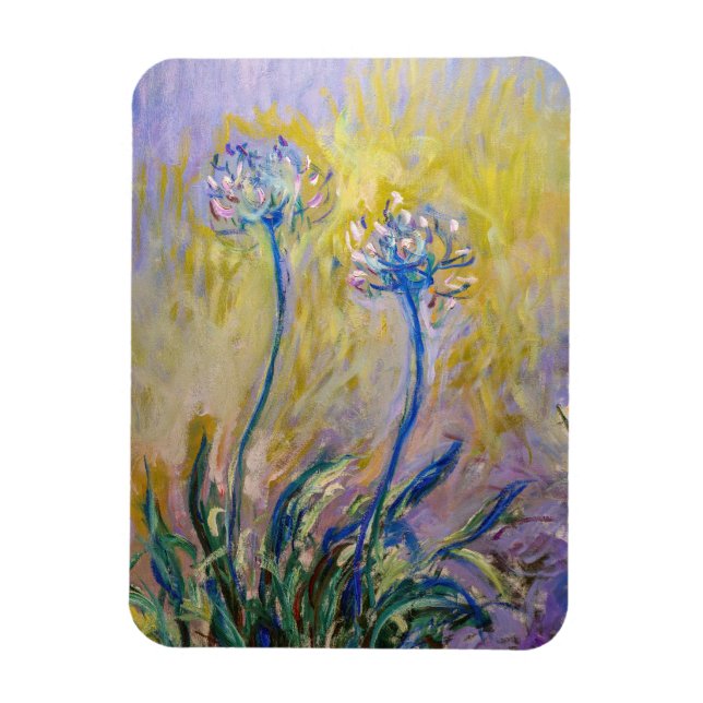 Íman Claude Monet - Agapanthus (Vertical)