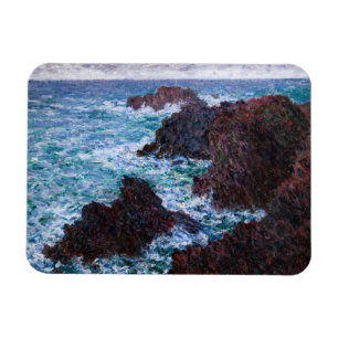 Íman Claude Monet - As Rochas em Belle-Ile, Costa Selva