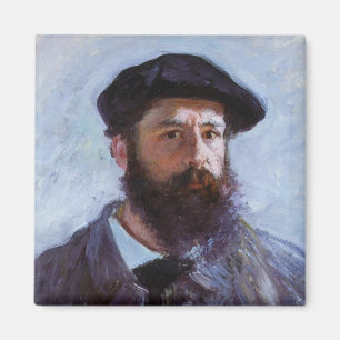 Íman Claude Monet Autorretrato