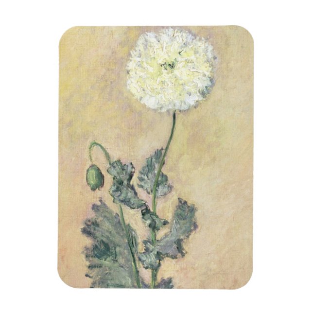 Íman Claude Monet | Branca, 1883 (Vertical)