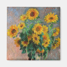 Claude Monet - Buquê de Sunflower