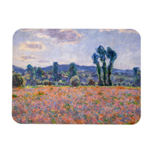 Íman Claude Monet - Campo de Papoulas 1890 (Giverny)