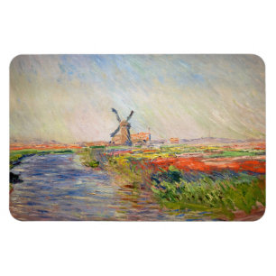 Íman Claude Monet - Campo de Tulipas na Holanda