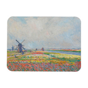 Íman Claude Monet - Campos de Tulipas perto de Haia