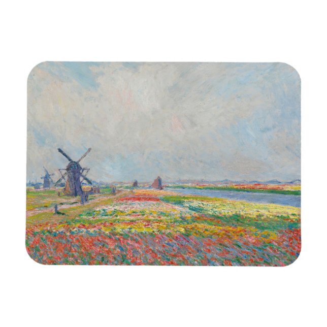 Íman Claude Monet - Campos Tulip perto de Haia (Horizontal)