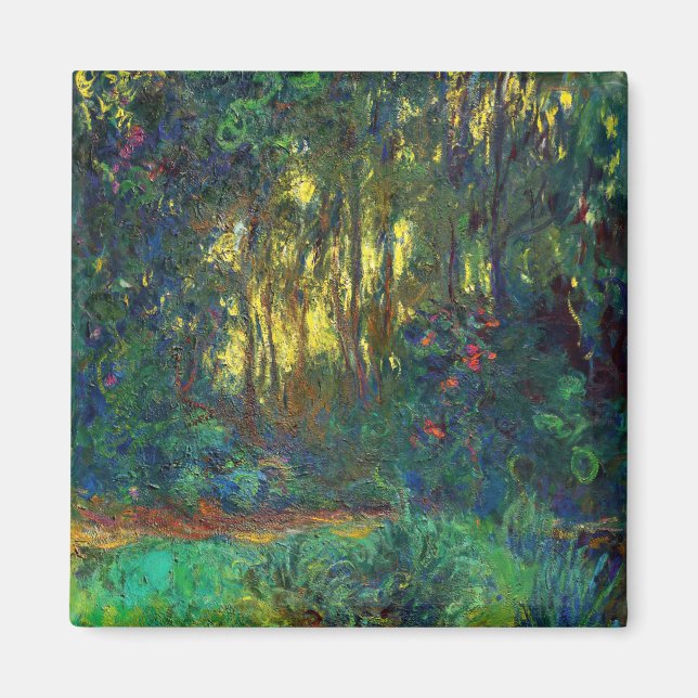 Íman Claude Monet - Canto de um Pond com Lírios (Frente)