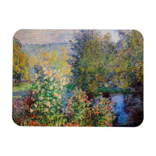 Íman Claude Monet - Canto do Jardim em Montgeron