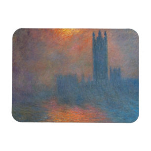 Íman Claude Monet - Casas do Parlamento Londres