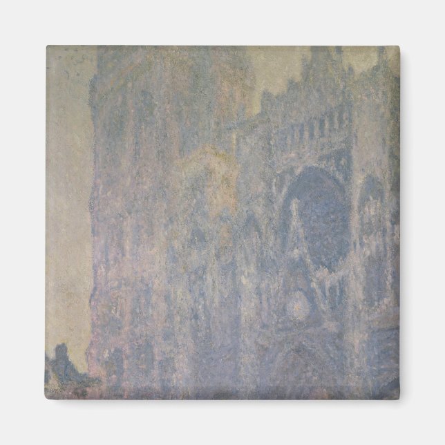 Íman Claude Monet | Catedral de Rouen, Harmonia em Bran (Frente)