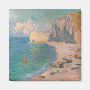 Íman Claude Monet - Etretat: Praia e Falaise d'Amont
