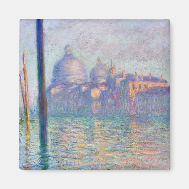 Íman Claude Monet - Grande Canal, Veneza (Frente)