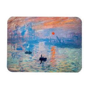 Íman Claude Monet - Impressão, Nascer do Sol