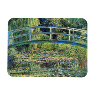 Íman Claude Monet - Lago de Nenúfares e Ponte Japonesa