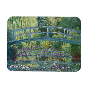 Íman Claude Monet - Lagoa de Água Lily, Harmonia Verde