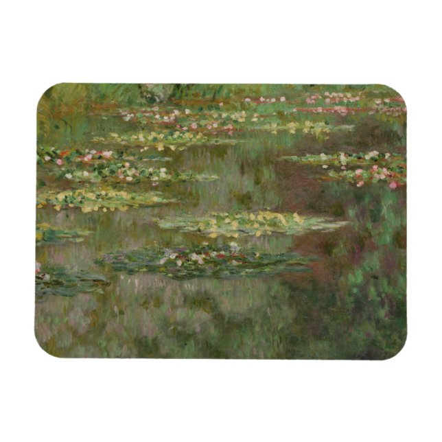 Íman Claude Monet | Líquidos de água ou Lily Pond (Horizontal)