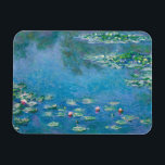 Íman Claude Monet - Lírios Água 1906<br><div class="desc">Lírios de Água (Ninfas) - Claude Monet,  Óleo na Canvas,  1906</div>