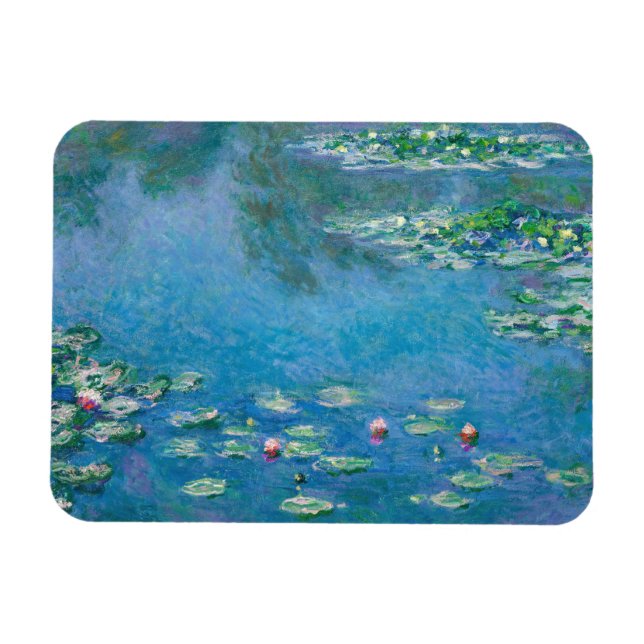 Íman Claude Monet - Lírios Água 1906 (Horizontal)