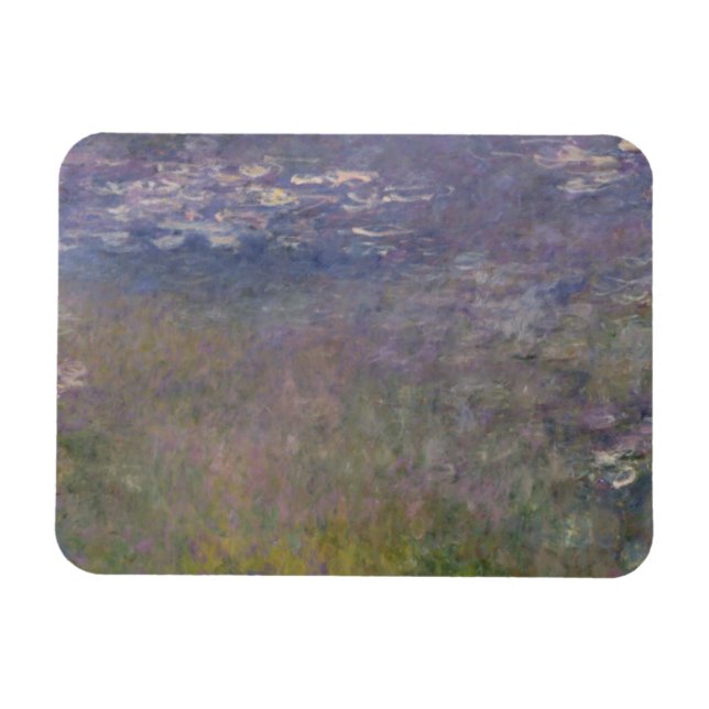 Íman Claude Monet | Lírios Águas Agapanthus (Horizontal)