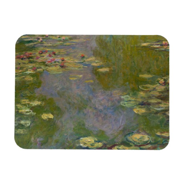 Íman Claude Monet | Lírios de água, 1919 (Horizontal)