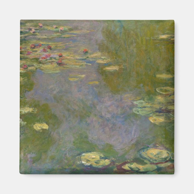 Íman Claude Monet | Lírios de água, 1919 (Frente)