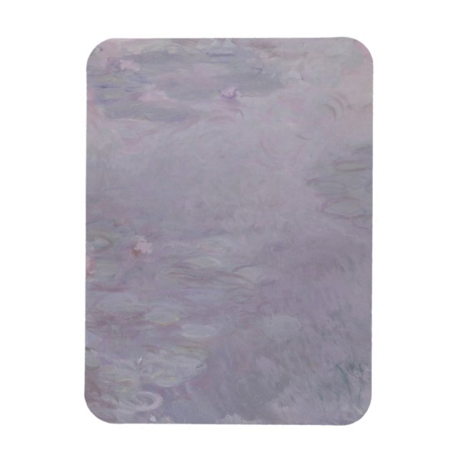 Íman Claude Monet | Lírios De Cor Leve (Vertical)