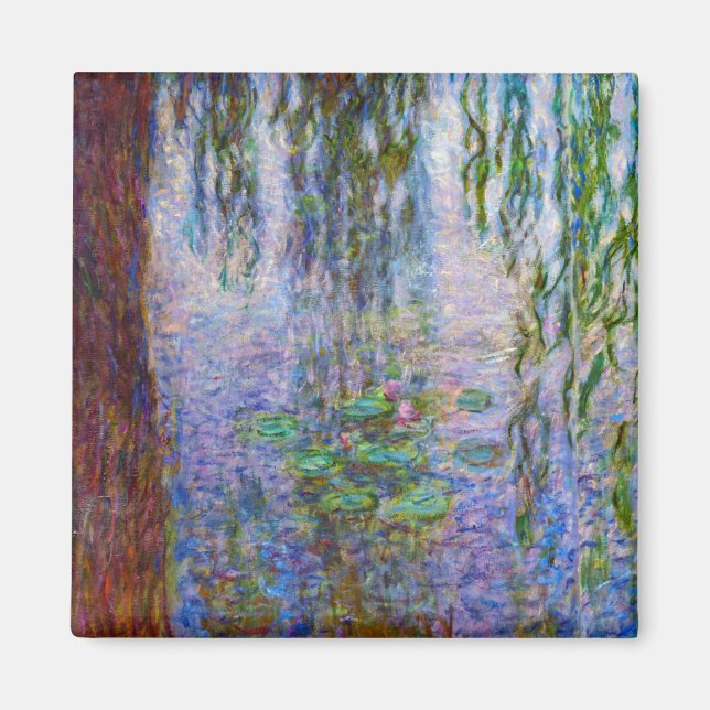 Íman Claude Monet - Lírios Hídricos (Frente)