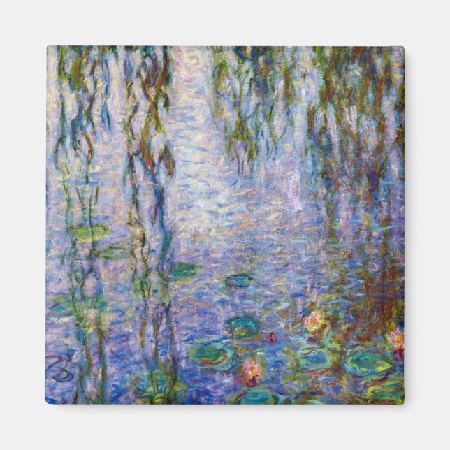 Íman Claude Monet - Lírios Hídricos (Frente)