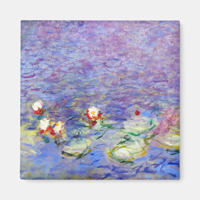 Íman Claude Monet - Lírios Hídricos (Frente)
