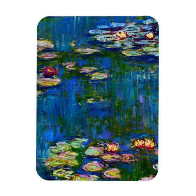 Íman Claude Monet - Lírios Hídricos (Vertical)