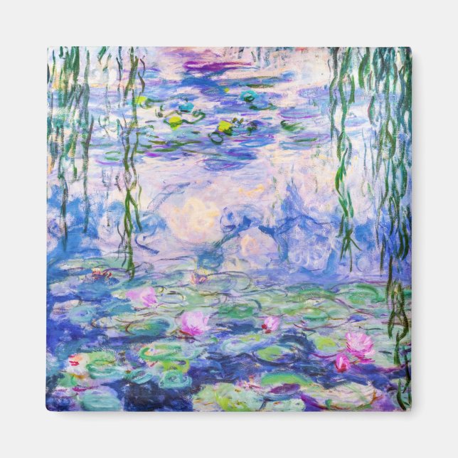 Íman Claude Monet - Lírios/Ninfas 1919 (Frente)