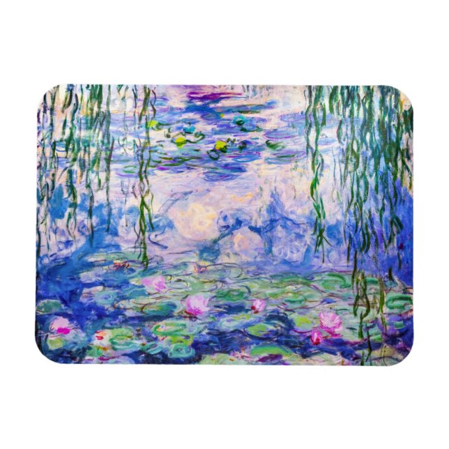 Íman Claude Monet - Lírios/Ninfas 1919 (Horizontal)