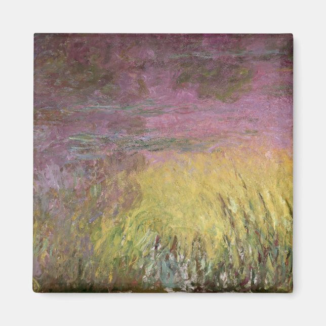 Íman Claude Monet | Lírios solares, 1915-26 (Frente)