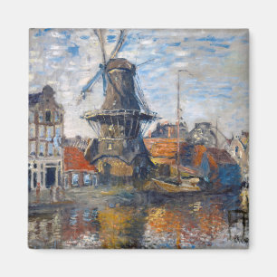 Íman Claude Monet - Moinho de vento, Amsterdã