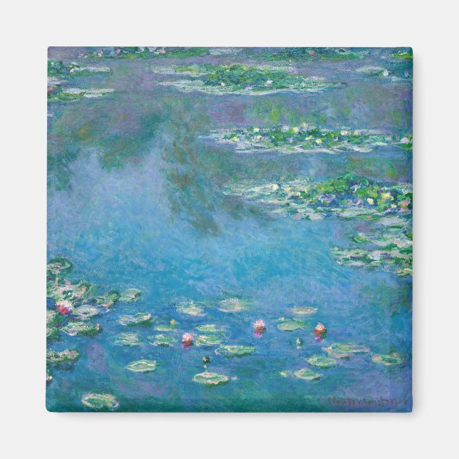 Íman Claude Monet - Nenúfares 1906 (Frente)