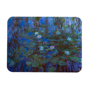 Íman Claude Monet - Nenúfares Azuis