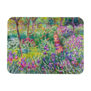 Íman Claude Monet - O Jardim de Íris em Giverny