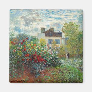 Íman Claude Monet - O Jardim do Artista em Argenteuil