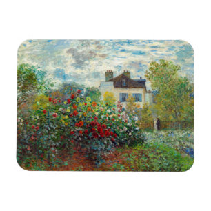 Íman Claude Monet - O Jardim do Artista em Argenteuil