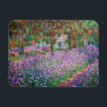 Íman Claude Monet - O Jardim do Artista em Giverny<br><div class="desc">Jardim do Artista em Giverny / Le Jardin de l'artiste a Giverny - Claude Monet,  1900</div>