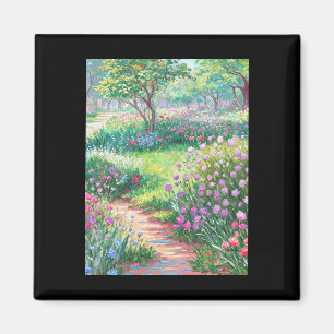 Íman Claude Monet O Jardim do Artista em Giverny Adesiv