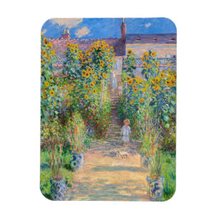 Íman Claude Monet - O Jardim do Artista em Vetheuil