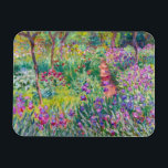 Íman Claude Monet - O Jardim Íris de Giverny<br><div class="desc">Jardim Íris em Giverny / Jardim do Artista em Giverny - Claude Monet,  1899-1900</div>