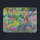 Íman Claude Monet - O Jardim Íris de Giverny<br><div class="desc">Jardim Íris em Giverny / Jardim do Artista em Giverny - Claude Monet,  1899-1900</div>