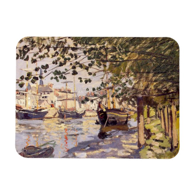 Íman Claude Monet. O Sena em Rouen (Horizontal)