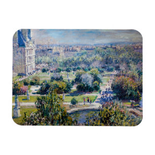 Íman Claude Monet - Os Jardins das Tulherias