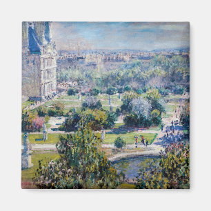 Íman Claude Monet - Os Jardins das Tulherias