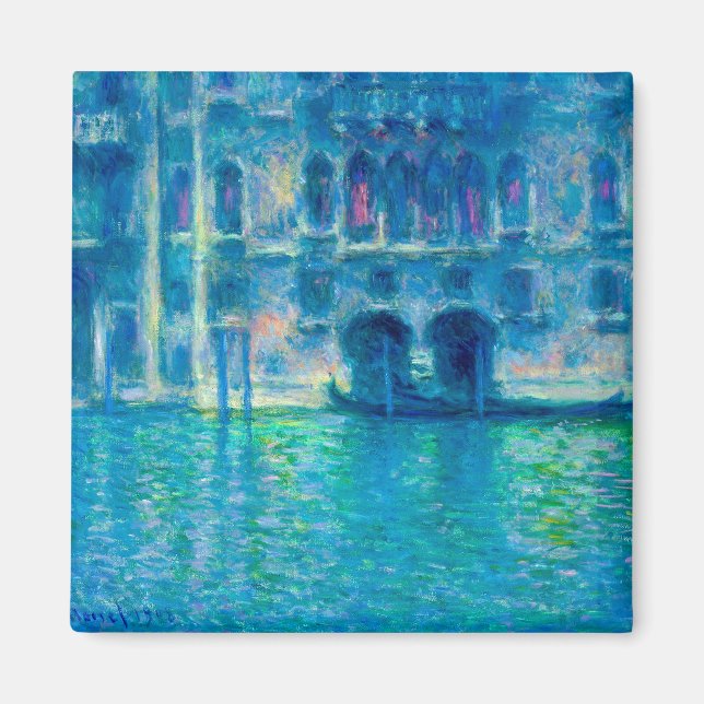 Íman Claude Monet "Palazzo da Mula" (Frente)