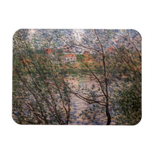 Íman Claude Monet - Primavera através dos ramos